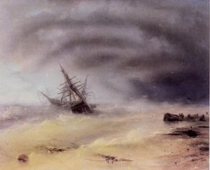 Storm — Ivan Konstantinovich Aivazovsky