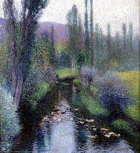 Canards Sur Le Vert Aka Ducks On The Vert — Henri Jean Guillaume Martin