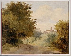 Paysage Boise A Nemi — Pierre De Valenciennes