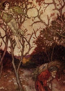 The Rubaiyat. That Spring Should Vanish With The Rose — Edmund Dulac, Golden Age Of Illustration