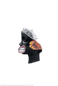 Grillz, Not On Me — Deborah Roberts (american, Born 1962)