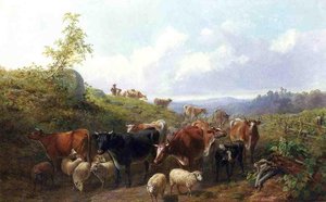 Down The Road In Franklin County New York — Arthur Fitzwilliam Tait