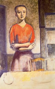 Lena Arms Crossed — Balthus