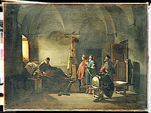 Le Peintre Sodoma Porte A L'hopital — François Marius Granet, Baroque