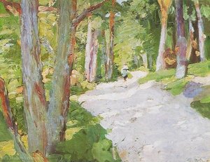 Walking Through The Forest (1905) — Bela Onodi