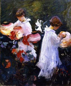 Carnation, Lily, Lily, Rose (study) — John Singer Sargent