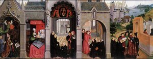Scenes From The Life Of St Bertin — Simon Marmion