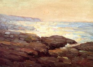 Early Moonrise Near Point Fermin, California — Frank Coburn