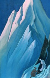 She Who Leads — Nicholas Roerich, Symbolic Expressionism