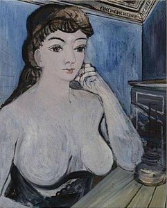 Woman With The Lamp — Paul Delvaux