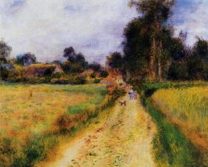 The Farm — Pierre-auguste Renoir, Impressionist Style