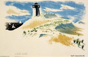 Lighthouse — Louis Lozowick