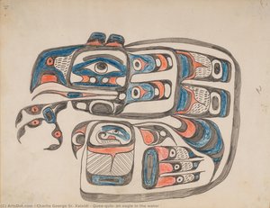 Quee-quis, An Eagle In The Water — Čarli Džordž Sr. Xalxidi