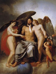 The Nuptials Of Cupid And Psyche — Pelagio Palagi, Neoclassical Italian