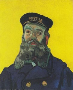Portrait Of The Postman Joseph Roulin — Vincent Willem Van Gogh