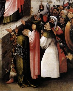 Ecce Homo (detail) — Hieronymus Bosch, Late Gothic