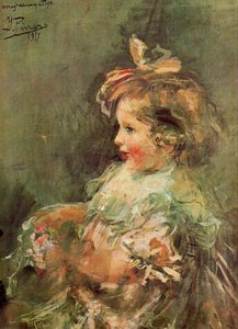 Maria Theresa, Granddaughter Of The Artist — Ignacio Pinazo Camarlench
