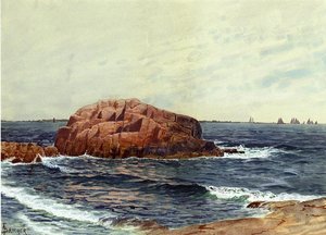Rocks Near The Coast — Alfred Thompson Bricher
