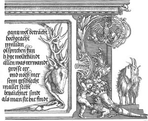 Triumphbogen (detail) — Albrecht Dürer