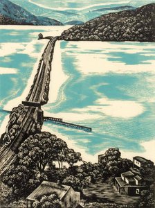 Hudson Valley — Louis Lozowick