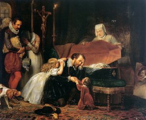 Rubens Mourning His Wife — Sir Anthony Van Dyck