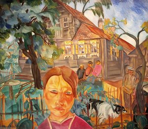 Village — Boris Dmitrievich Grigoriev