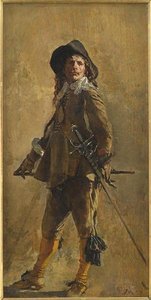 Gentilhomme Louis Xiii — Jean-louis Ernest Meissonier