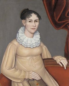 Portrait Of Sarah Morgan Walbridge — Ammi Phillips