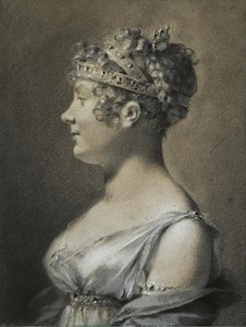 Portrait Of Princess Catherine Talleyrand — Pierre-paul Prud'hon