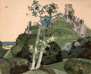 Corfe Castle, Dorset — Bertha Ridley Bell