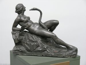 Lying Woman with a Snake