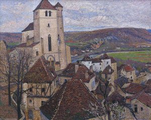 Saint Cirq Lapopie — Henri Jean Guillaume Martin