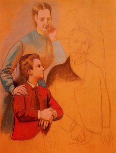 The Family Of Napoleón Iii — Pablo Picasso, Cubism
