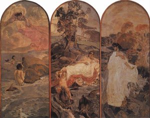 The Judgement Of Paris — Mikhail Vrubel