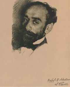 Portrait Of Isaak Il'ich Levitan