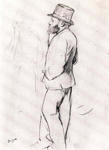 Manet At The Races — Edgar Degas, Impressionism/realism