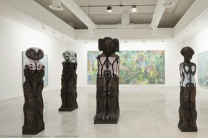 Installation View — Huma Bhabha