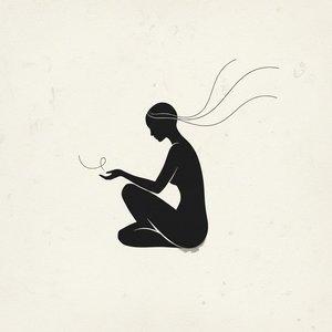 Ephemeral Contemplation: A Study In Negative Space And Curvilinear Grace — Laurent Garnier