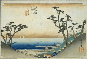 32nd Station, Shirasuka — Ando Hiroshige