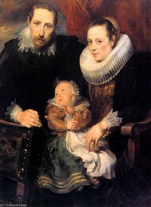 Antoon Family Portrait Sun — Антони Ван Дик