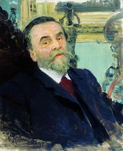Portrait Of Ivan Zvetkov — Ilya Yefimovich Repin