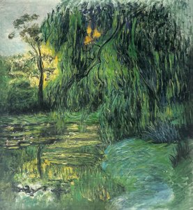 Weeping Willow - Claude Monet — Claude Monet, Impressionism
