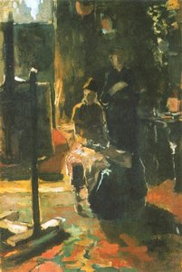 In The Workshop — George Heidrik Breitner