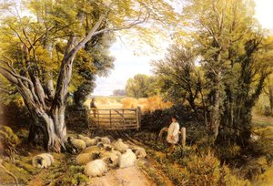 Landscape In Wales — Frederick William Hulme