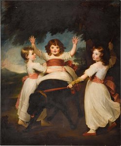 Portrait Of Alexander Murray And His Sisters — John Westbrooke Chandler