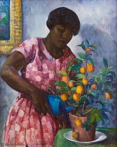 Portrait Of Sephronia — Leon Kroll