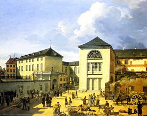 The Old Academie In Dusseldorf — Andreas Achenbach