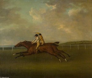 The Gold Cup, Epsom — John Nost Sartorius