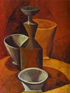Dekanter Und Tassen — Pablo Picasso