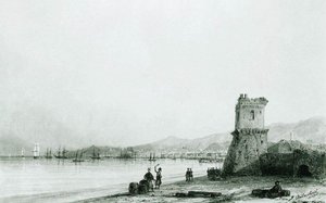 The Tower Of Genoa — Ivan Konstantinovich Aivazovsky